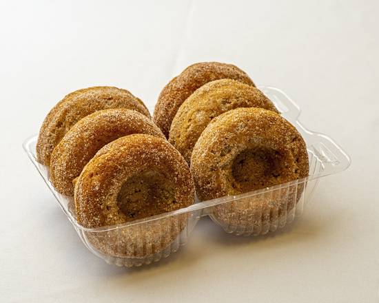 Order Apple Cider Donuts (6 pcs) food online from Mo Pweeze Bakery store, Denville on bringmethat.com