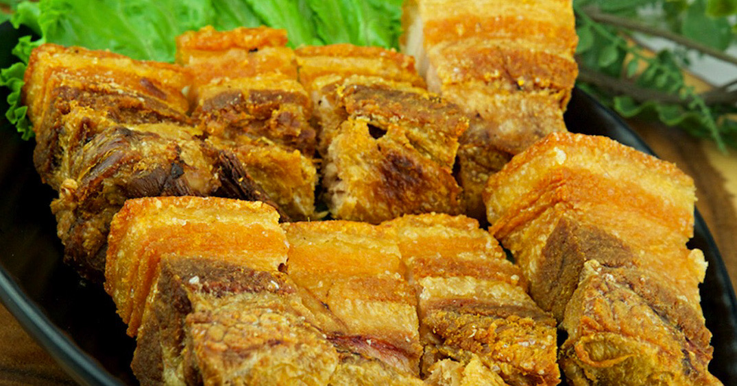 Order Lechon Kawali food online from Barrio Fiesta store, Glendale on bringmethat.com