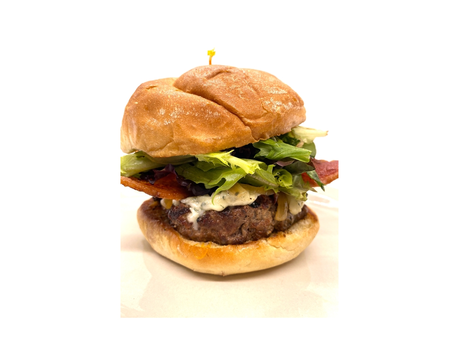 Order Bacon Gorgonzola Burger food online from Cask & Trotter store, Seattle on bringmethat.com