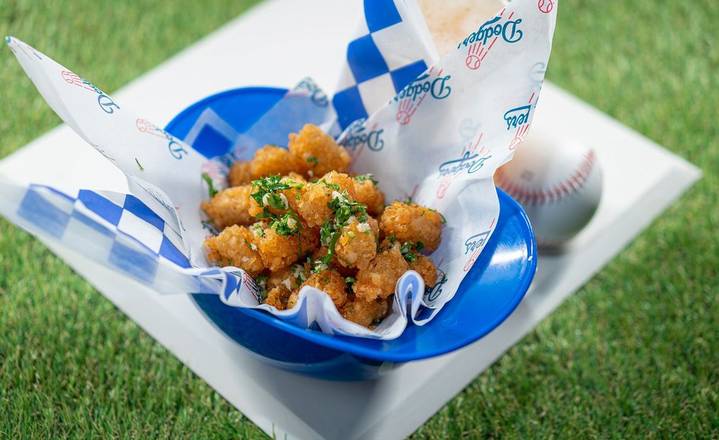 Order Garlic Tots food online from Dodgers Home Plates store, Los Angeles on bringmethat.com