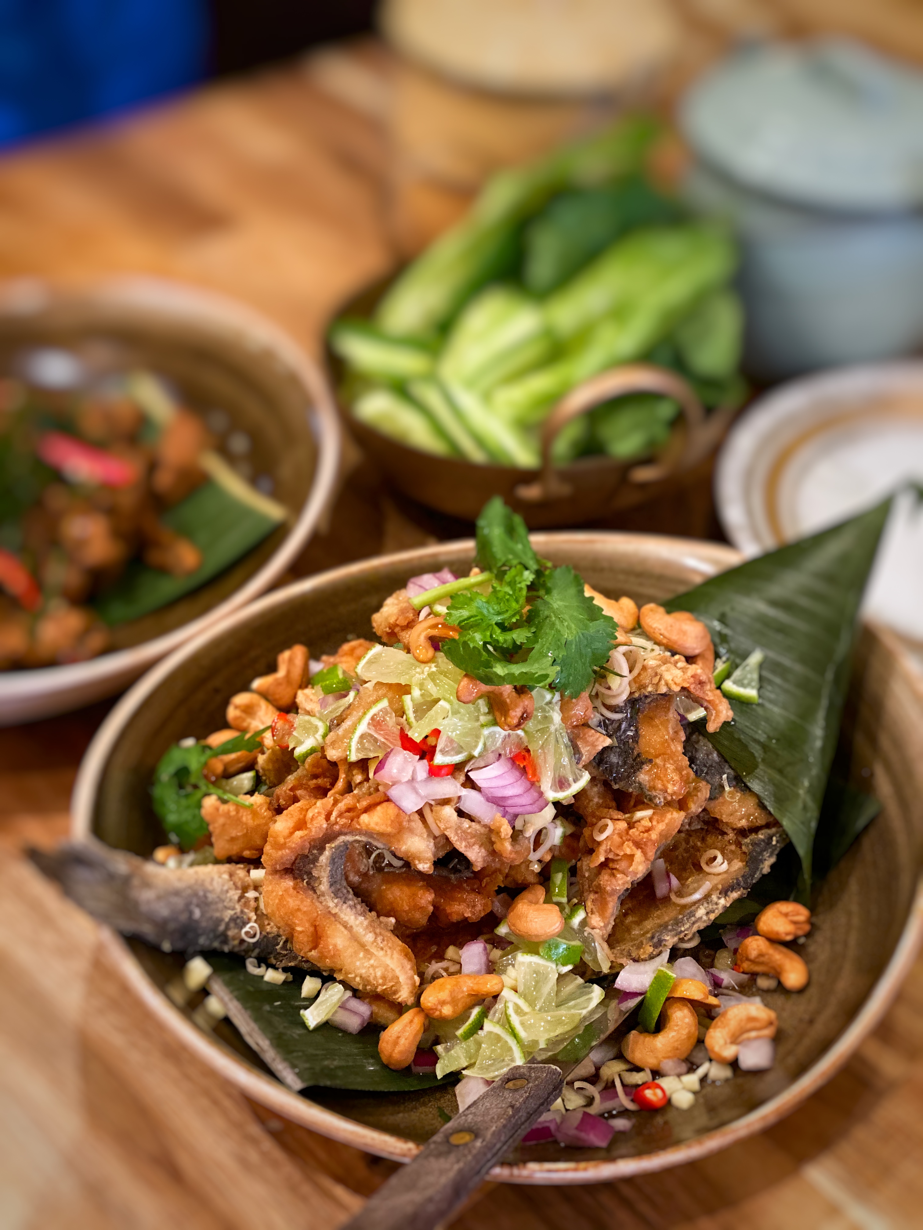 Order Meang Pla Tod food online from Boran Thai store, Brooklyn on bringmethat.com