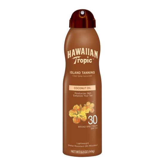 Order Hawaiian Tropic Dry Oil Sunscreen Spray, SPF 30, 6 OZ food online from CVS store, MANKATO on bringmethat.com