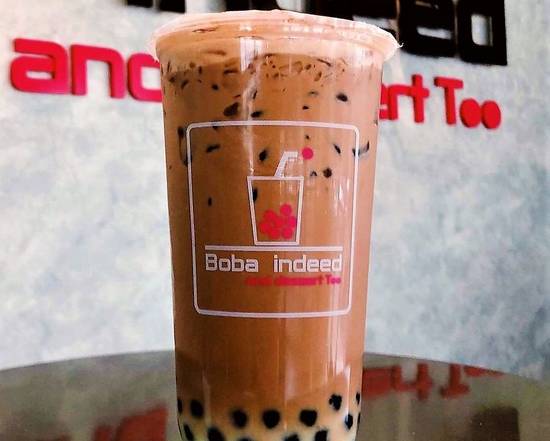 Order Chocolate Milk Tea food online from Boba Indeed store, Whittier on bringmethat.com