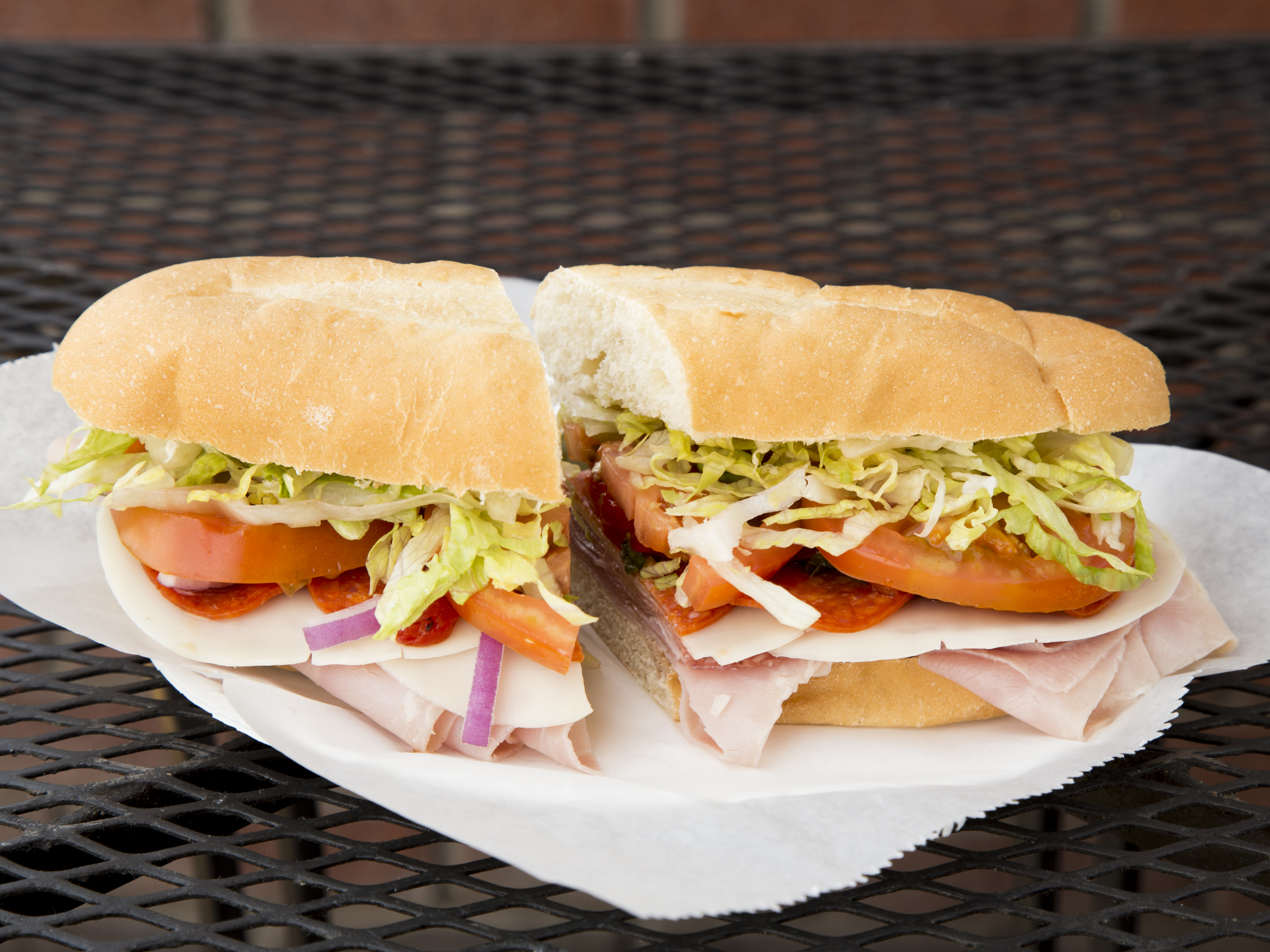 Order 4. Italian Cold Sub food online from Pizza On 40Th store, Phoenix on bringmethat.com
