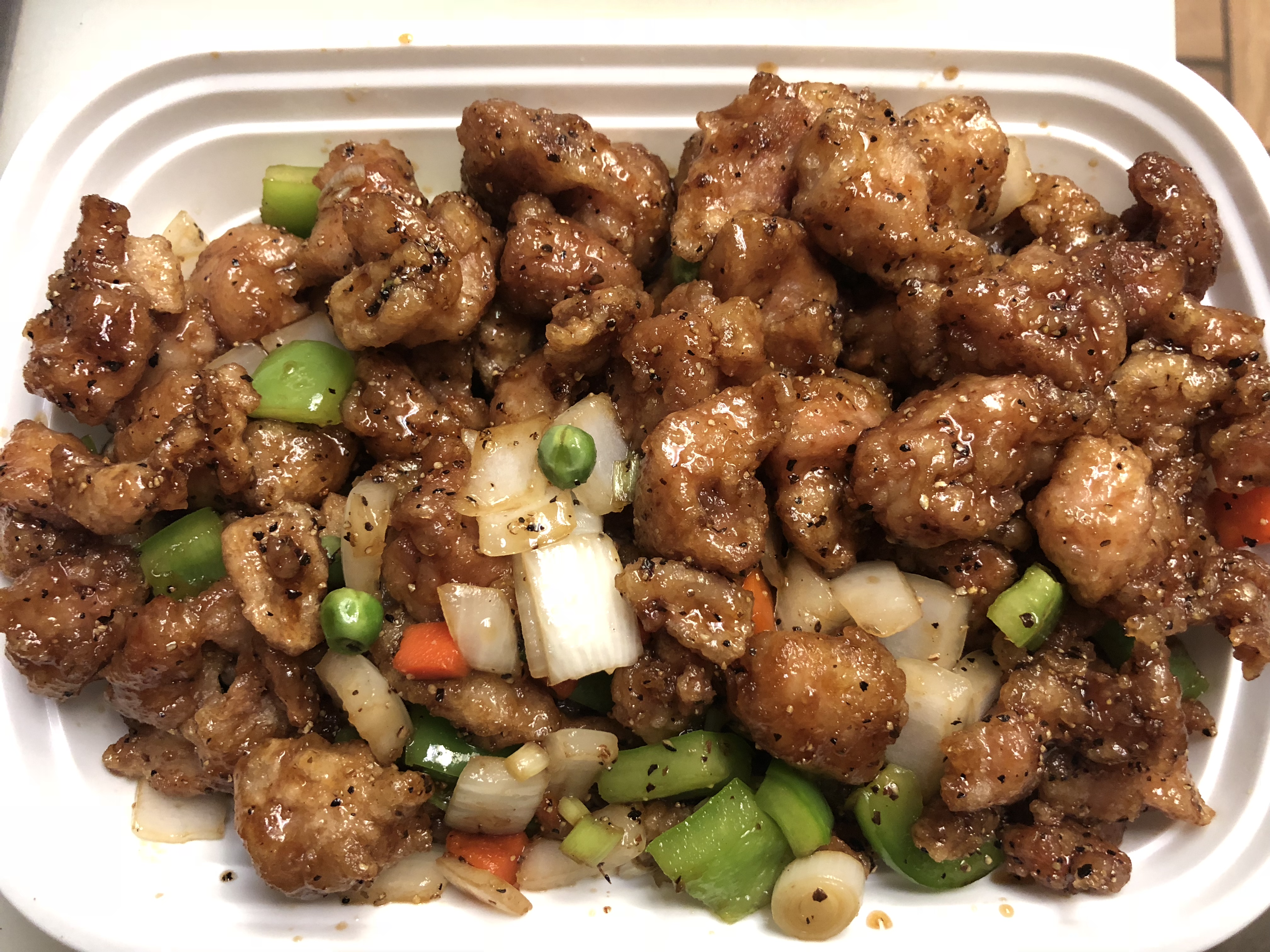 Order 17. Black Pepper Chicken food online from Great Wall store, Rock Island on bringmethat.com