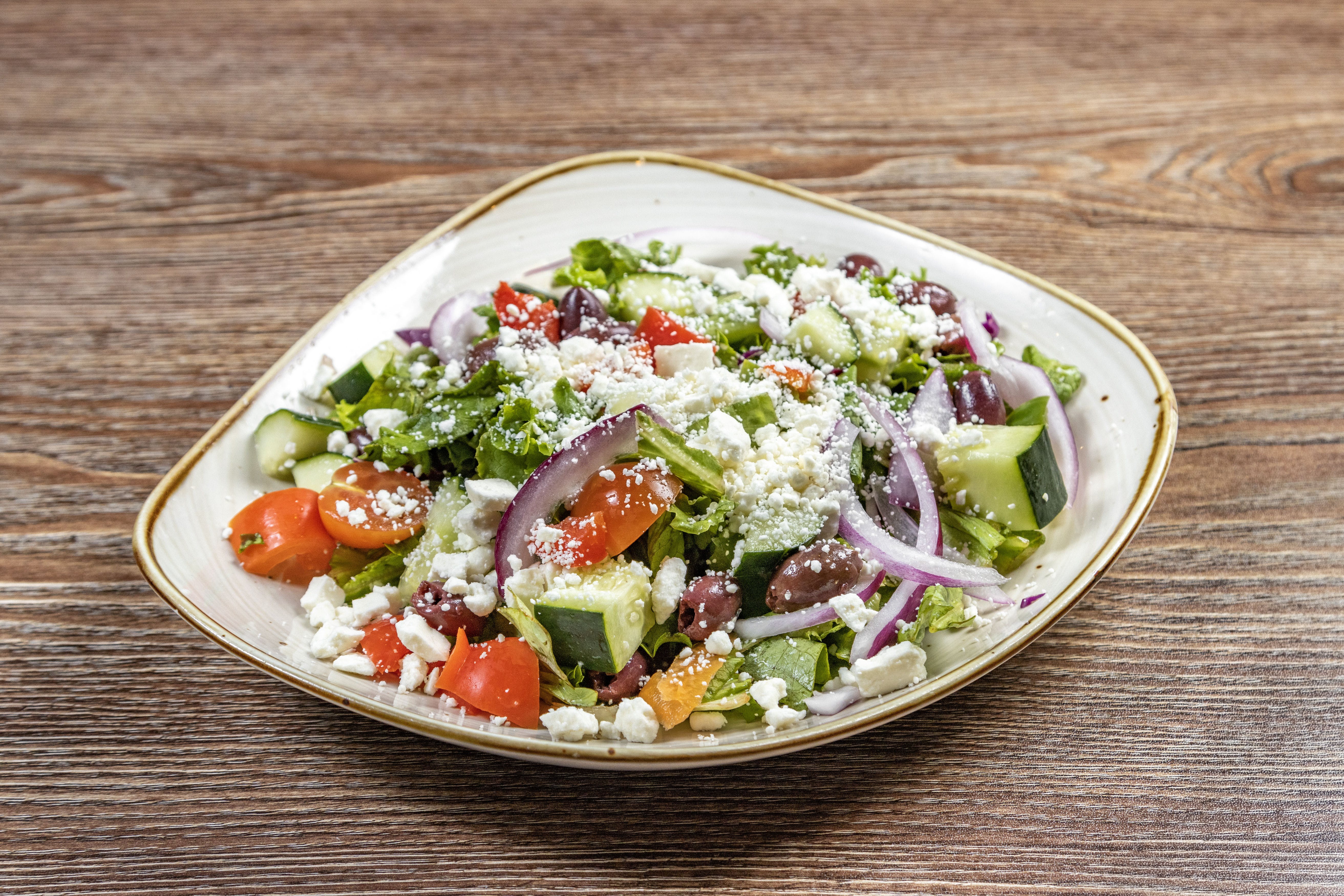 Order Greek Salad - Salad food online from Gallo Nero Frisco store, Frisco on bringmethat.com