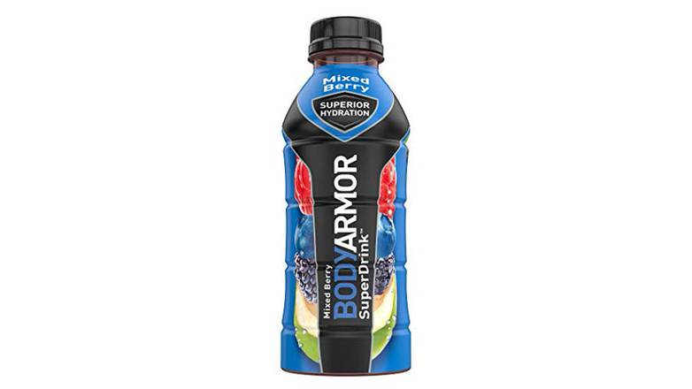 Order Bodyarmor Sports Drink Sports Beverage, Mixed Berry, Natural Flavors With Vitamins food online from Red Roof Market store, Lafollette on bringmethat.com
