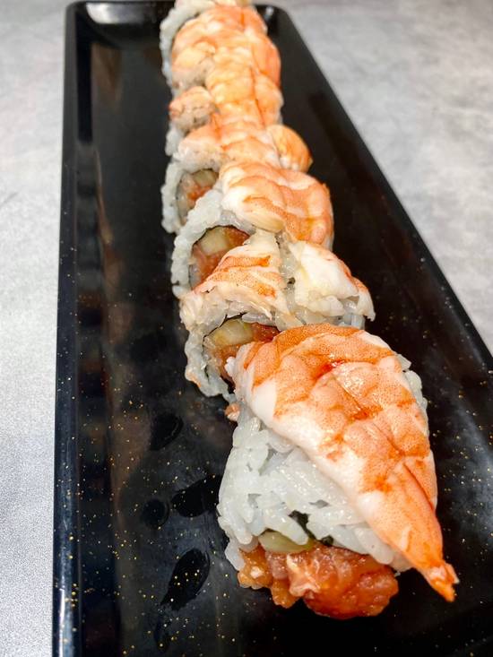 Order Shrimp on Spicy Tuna Roll food online from J Sushi store, Corona on bringmethat.com