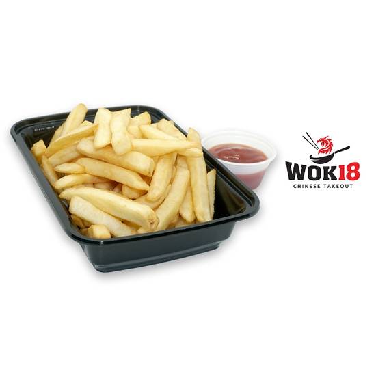 Order French fries food online from Wok 18 store, Teaneck on bringmethat.com