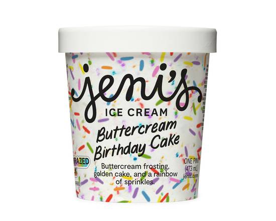 Order Jeni's Buttercream Birthday Cake food online from Mini Mott All Day store, Chicago on bringmethat.com