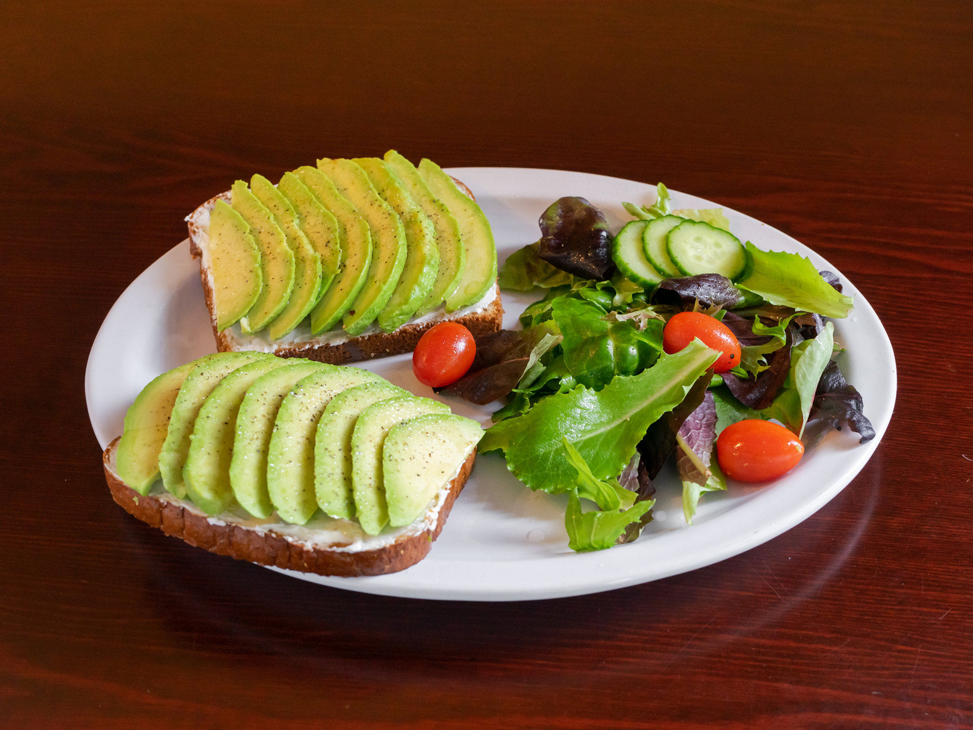 Order Basic Avocado Toast Sandwich food online from Planet Cafe store, San Francisco on bringmethat.com