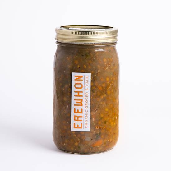 Order Lentil Soup 32 oz. Mason Jar food online from Erewhon Market store, Calabasas on bringmethat.com