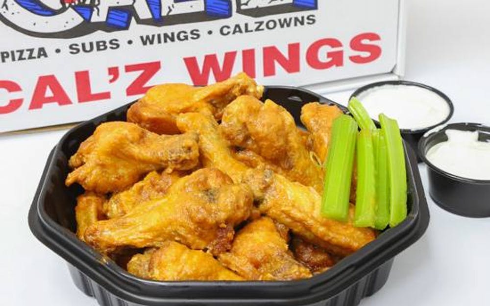 Order Bone In Wings - 5 Pieces food online from Cal'z Pizza Subs and Chicken Wings store, Virginia Beach on bringmethat.com