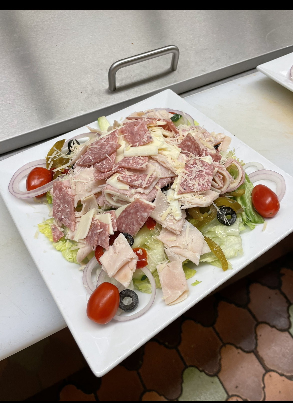 Order Chef's Salad food online from Dino Italian Restaurant store, Wilkes-Barre on bringmethat.com