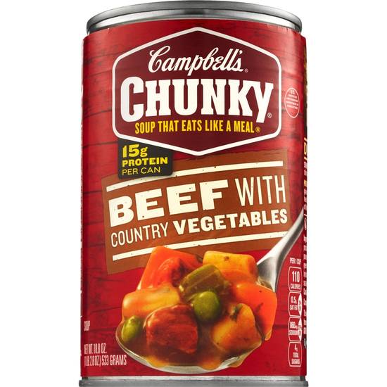 Order Campbell's Chunky Soup Beef With Country Vegetables food online from Cvs store, DOVER on bringmethat.com