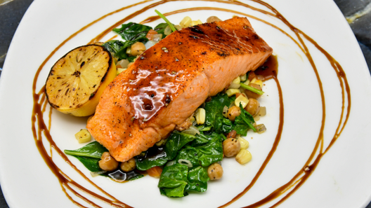 Order Ora King Salmon food online from Morton The Steakhouse store, Pittsburgh on bringmethat.com
