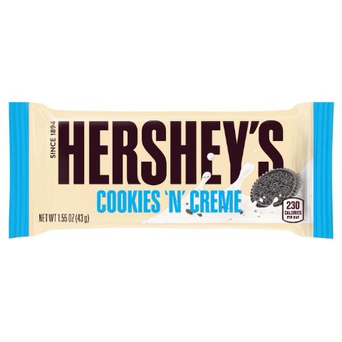 Order Hershey Cookies N Crème 1.55oz food online from 7-Eleven store, Lavon on bringmethat.com