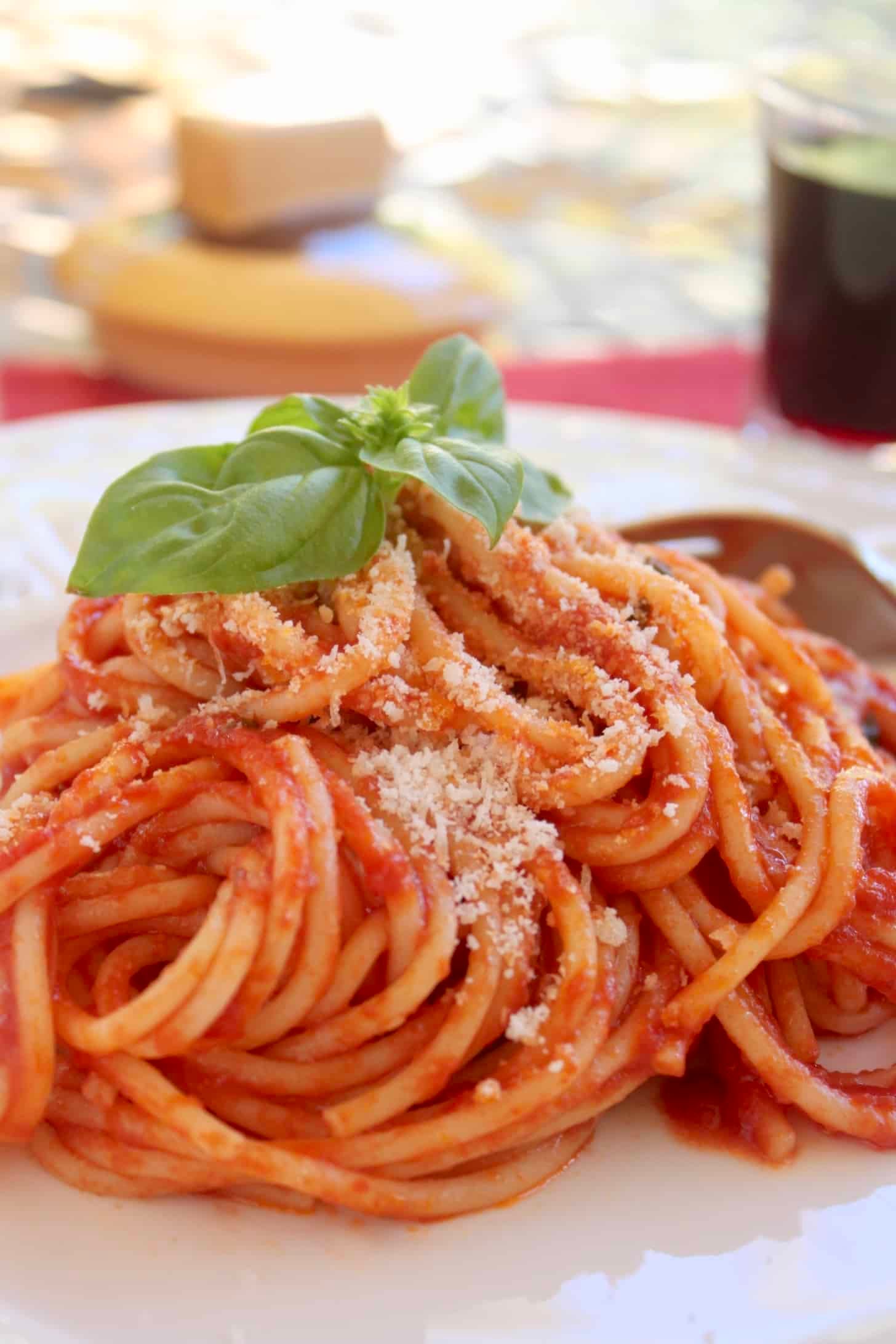 Order Pasta with Tomato Sauce - Pasta food online from Brooklyn Brothers Pizzeria store, Corbin on bringmethat.com