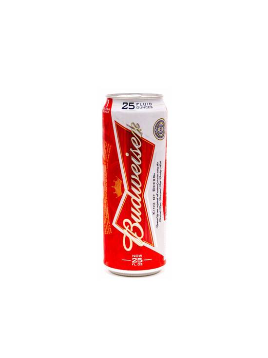 Order Budweiser 25 OZ Can (5.0 % ABV) food online from Chevron Extramile store, Livingston on bringmethat.com
