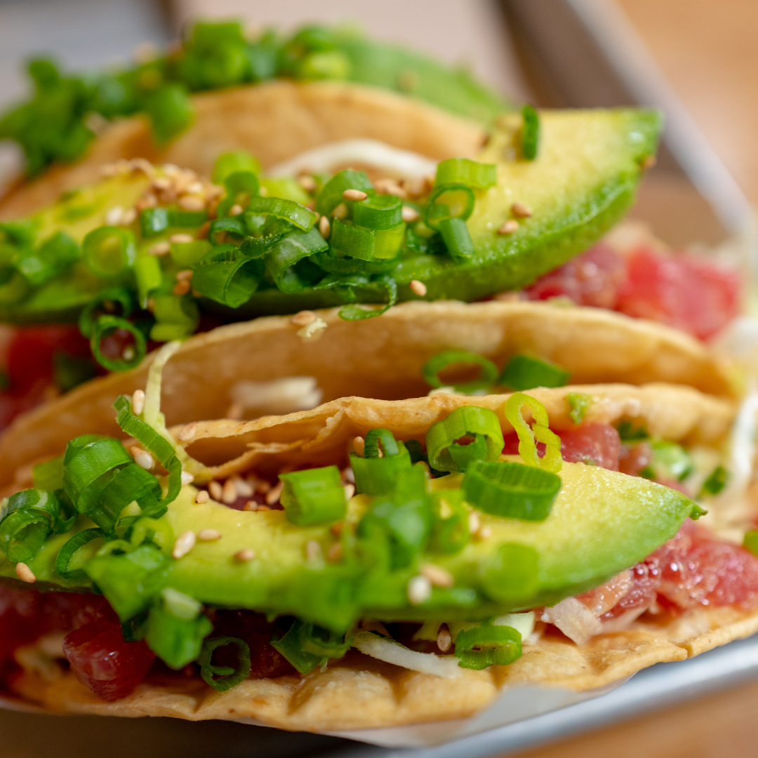 Order Veggie Tacos food online from Chaparritos Grill store, Palm Desert on bringmethat.com