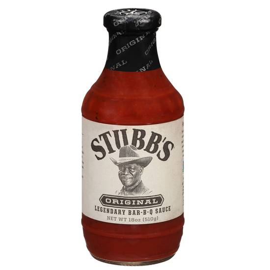Order Stubb's Original Barbecue Sauce 18oz food online from Everyday Needs by Gopuff store, Sacramento on bringmethat.com