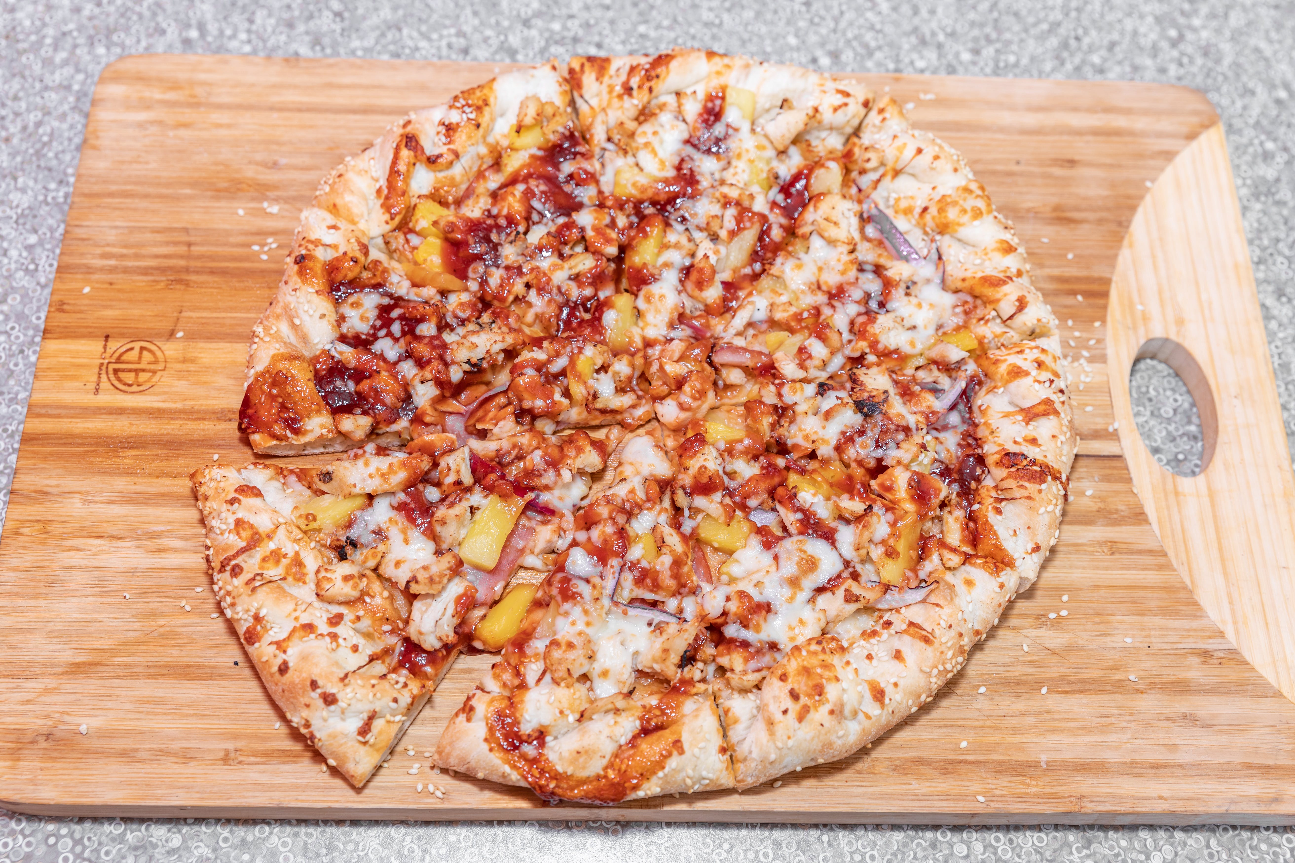 Order BBQ Chicken Pizza - Personal 8" food online from Antelope Market store, Antelope on bringmethat.com
