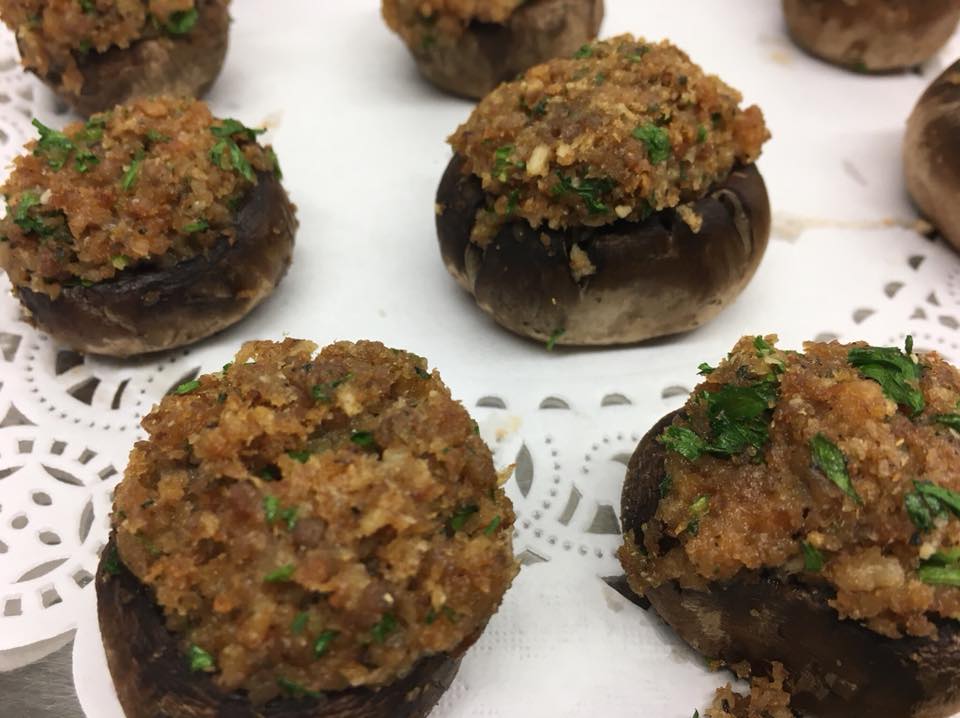 Order Sausage Stuffed Mushrooms food online from Popolo Catering store, San Luis Obispo on bringmethat.com
