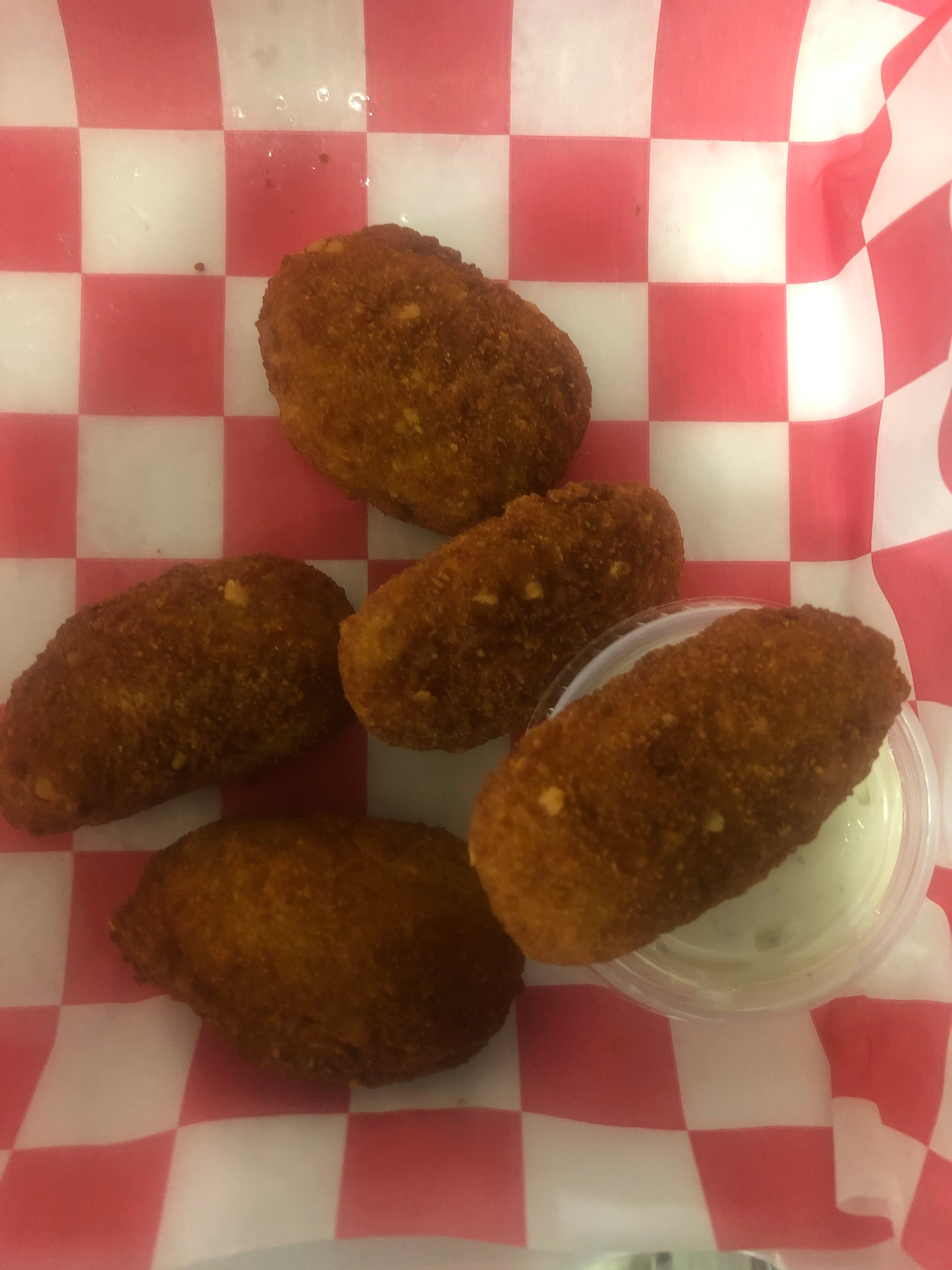 Order Jalapeno Cheddar Poppers - Appetizer food online from Eubank Pizza Somerset store, Somerset on bringmethat.com
