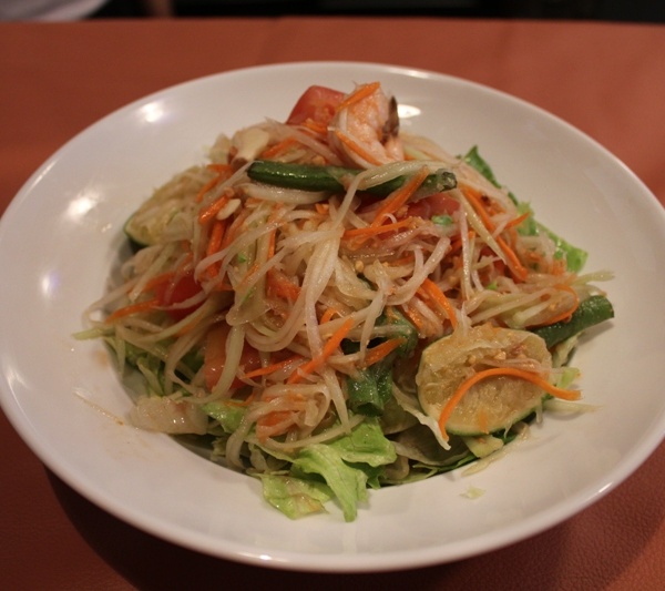 Order S1. Thai Papaya Salad food online from Chilli Thai store, Los Angeles on bringmethat.com