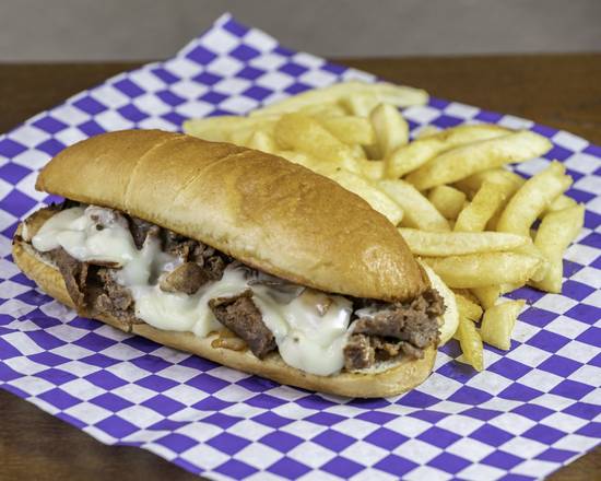 Order Philly Cheesesteak Combo food online from Wylam Wings & Things store, Birmingham on bringmethat.com