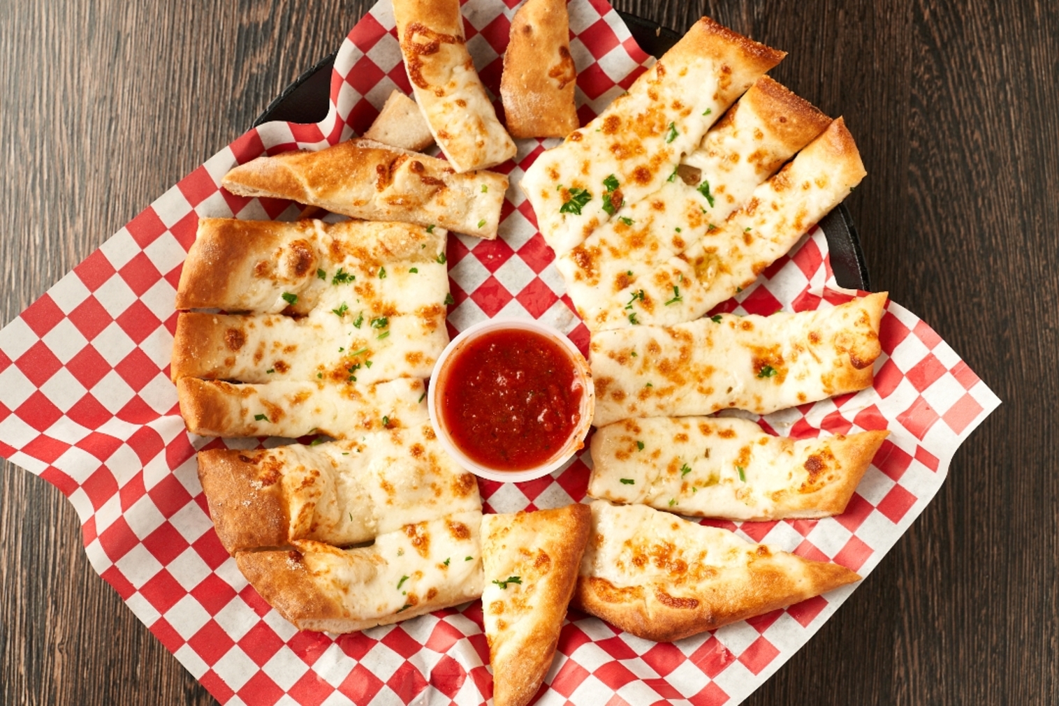 Order Garlic Cheesy Bread food online from Ghettyo Pizza store, Phoenix on bringmethat.com
