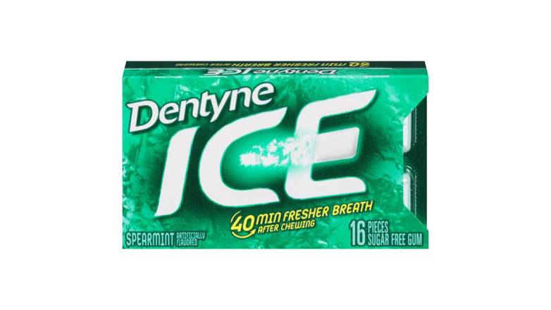 Order Dentyne Spearmint Chewing Gum- 16 Ct food online from Trumbull Mobil store, Trumbull on bringmethat.com