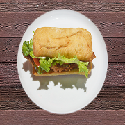Order Fried Turkey Po-Boy food online from Y'all's Down-Home Southern Cafe store, Round Rock on bringmethat.com