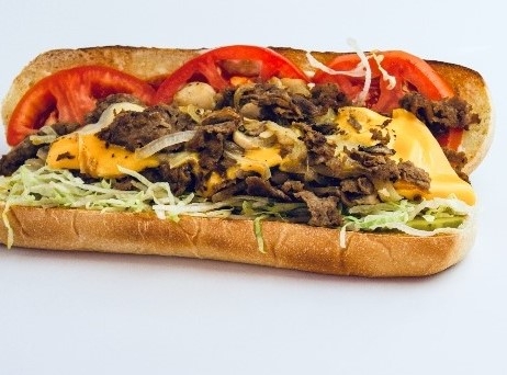 Order Philly Cheeseteak food online from All About Burger store, Arlington on bringmethat.com