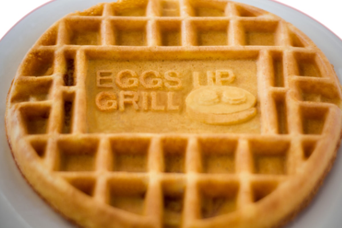 Order Belgian Waffle food online from Eggs Up Grill store, Sumter on bringmethat.com