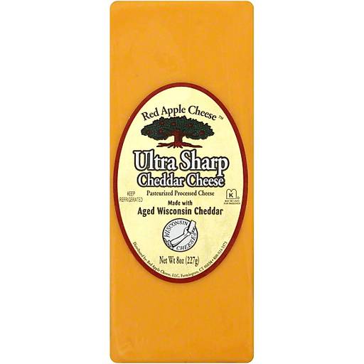 Order Red Apple Ultra Sharp Cheddar (8 OZ) 106147 food online from Bevmo! store, Chico on bringmethat.com