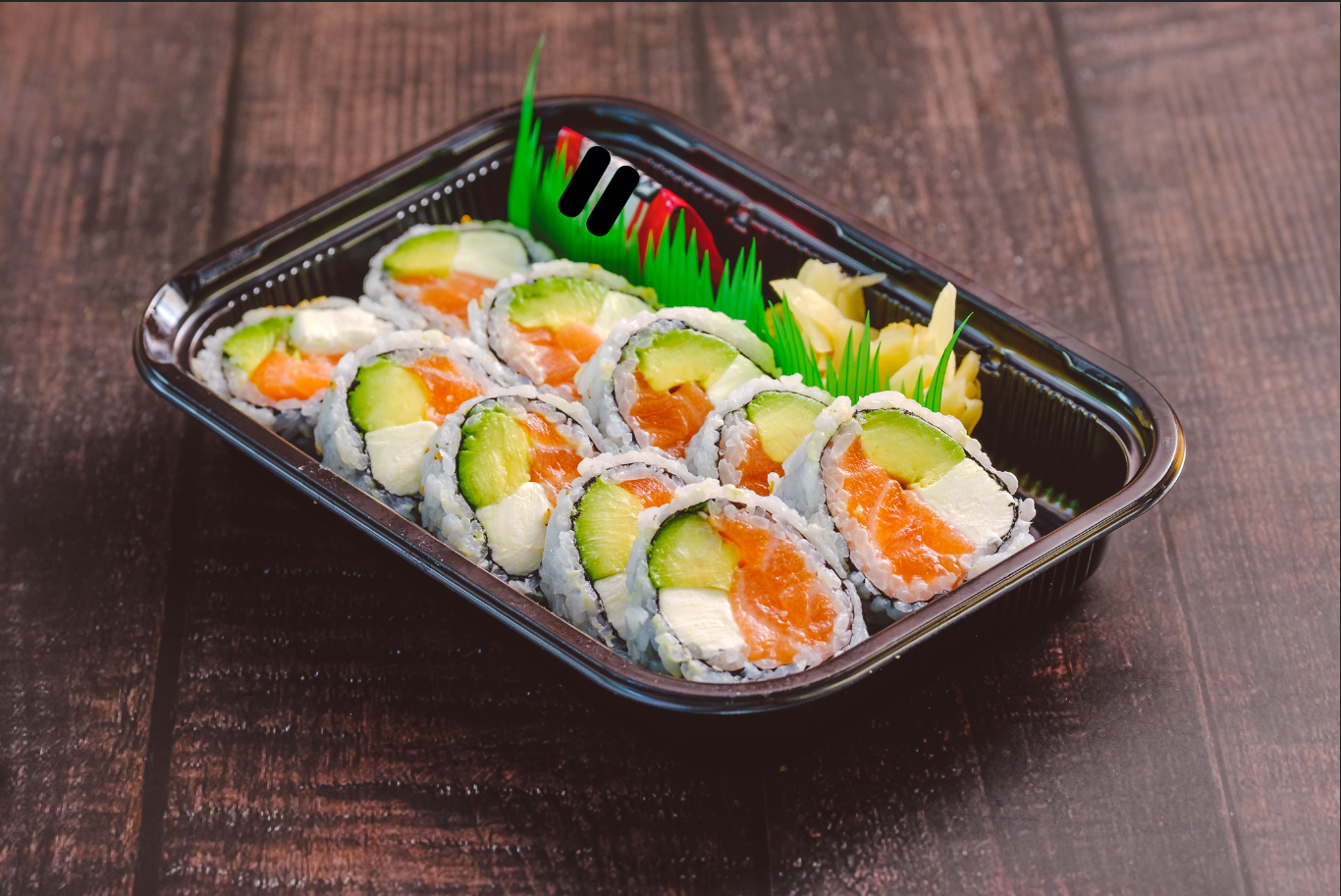 Order 7. Philadelphia Regular Roll food online from Wasabi Sushi store, Blue Bell on bringmethat.com