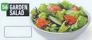 Order #56 Garden Salad food online from Jersey Kabob Platter & Pizza store, Monroe Township on bringmethat.com