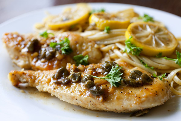 Order Chicken Piccata food online from Ametis Pizza store, Clifton on bringmethat.com