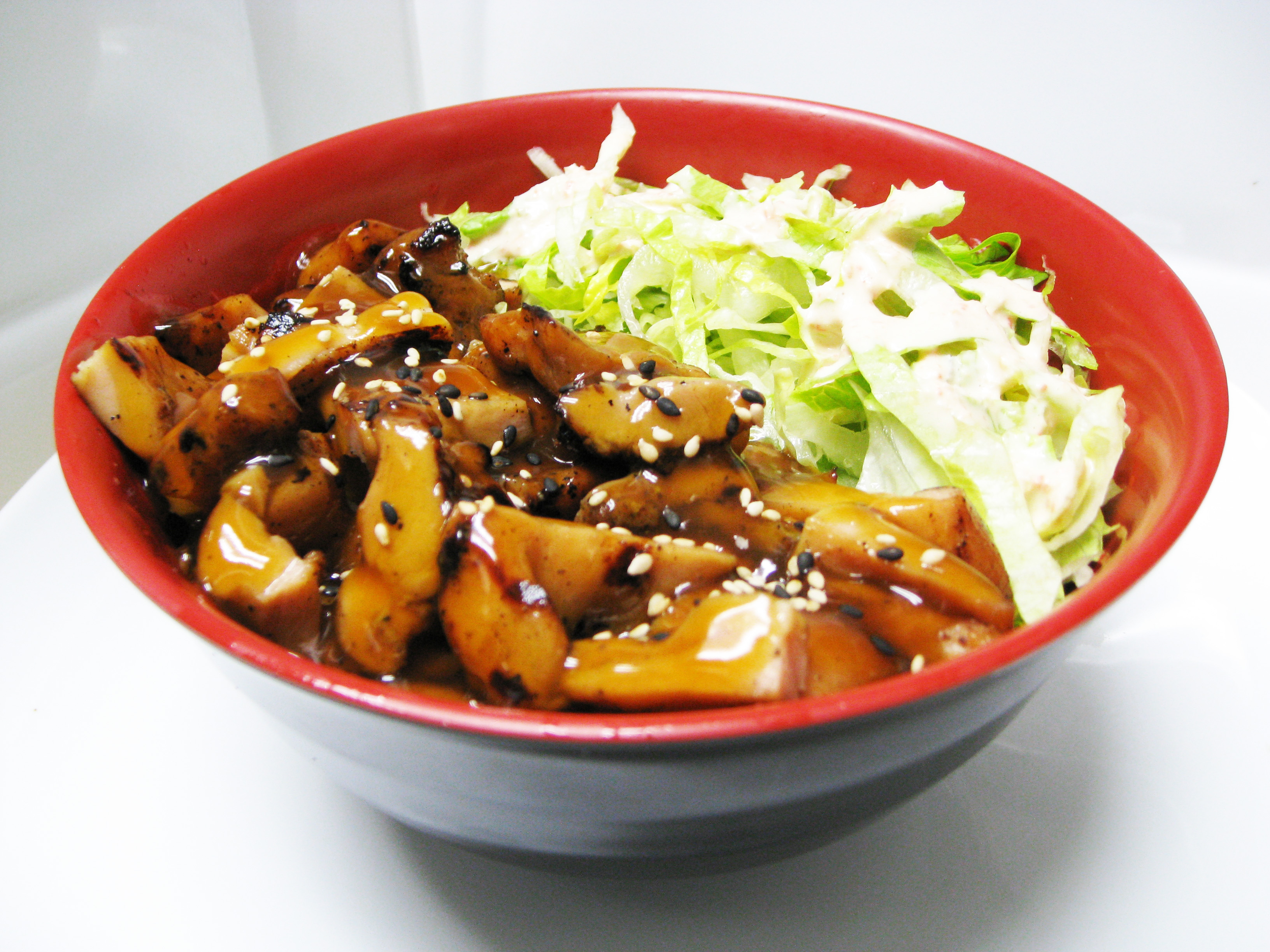 Order  Teriyaki Chicken Bowl food online from Western Maki store, Rialto on bringmethat.com