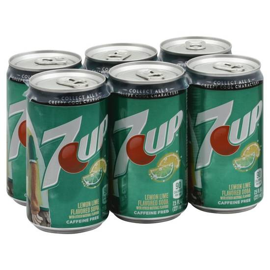 Order 7Up Soda (7.5 oz x 6 ct) food online from Rite Aid store, San Diego on bringmethat.com