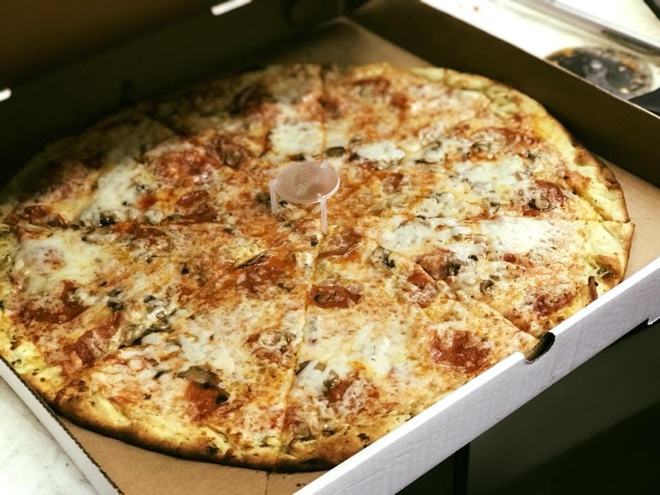 Order The New Yorker Pizza - 14'' food online from Pizza Casbah store, Fort Collins on bringmethat.com