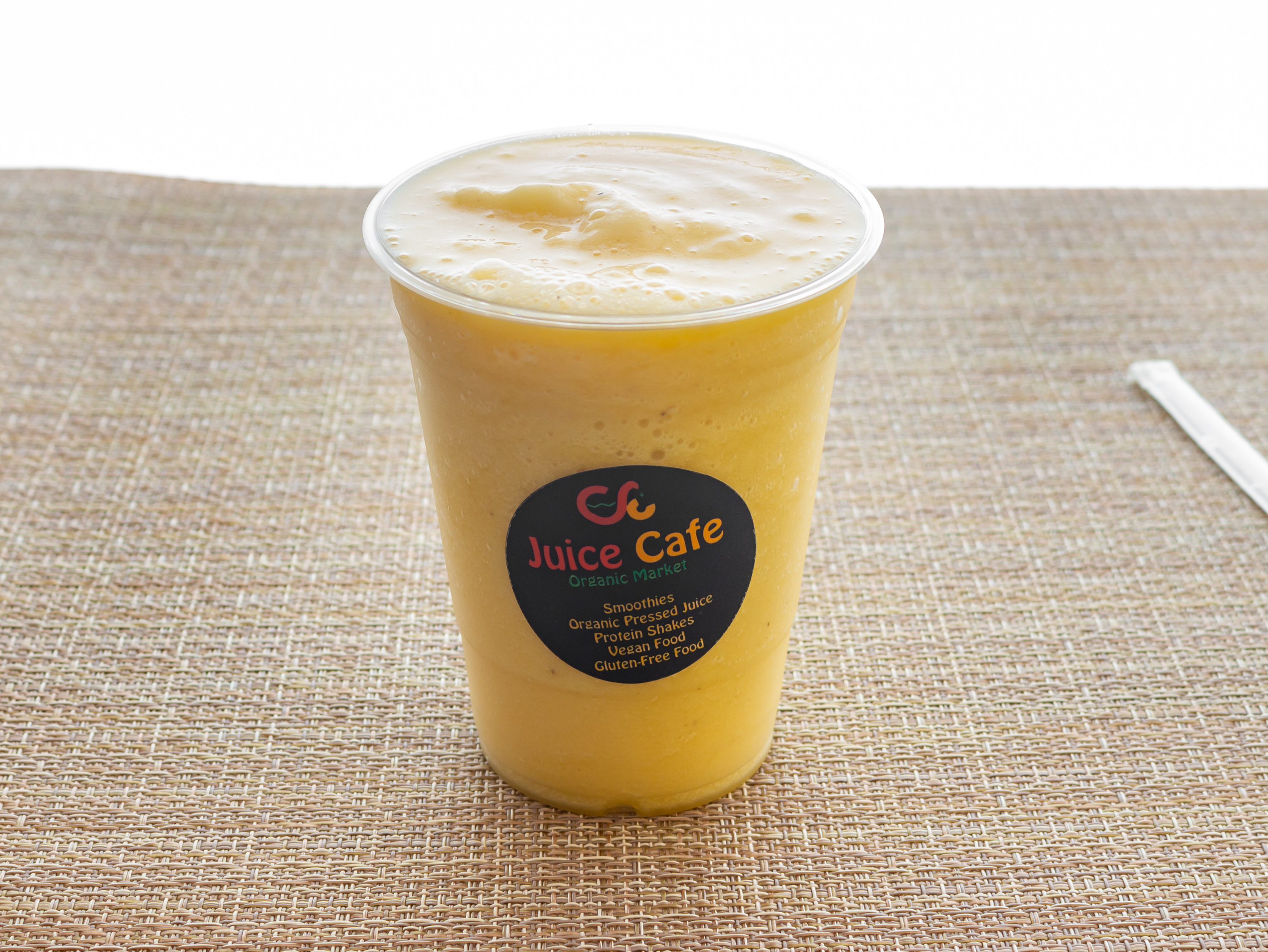 Order Pineapple Smoothie food online from Juice Cafe Organic Market store, Hackensack on bringmethat.com