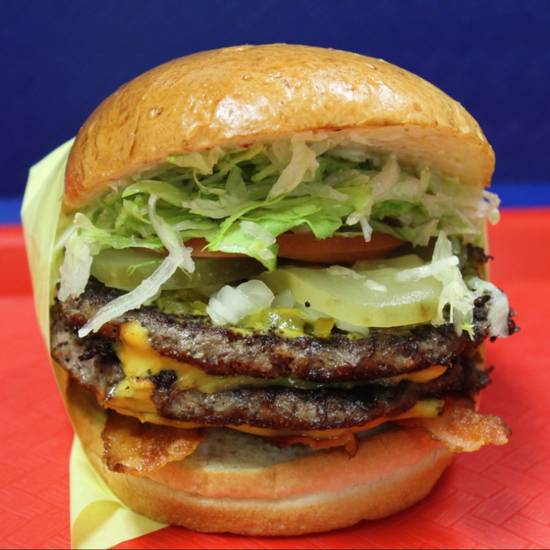 Order Double Cheese Boyger Combo food online from Fat Boy store, Henderson on bringmethat.com