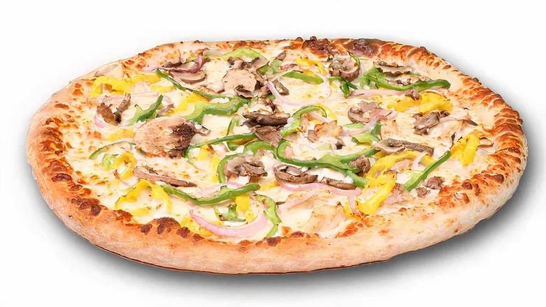 Order Chicken Formaggio (10") food online from Cousin Vinny Pizza store, Dayton on bringmethat.com