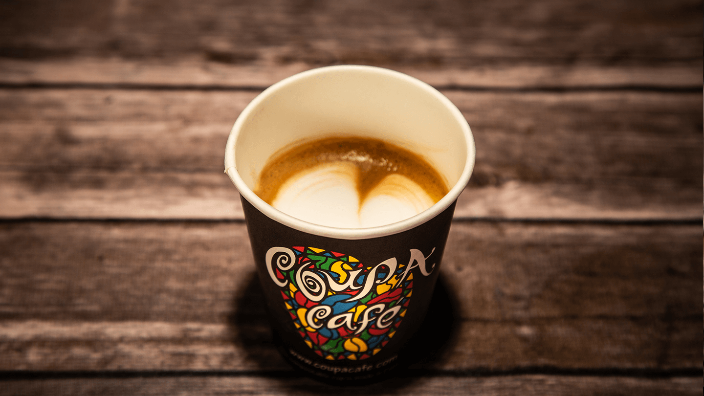 Order Single Macchiato food online from Coupa Cafe store, Stanford on bringmethat.com