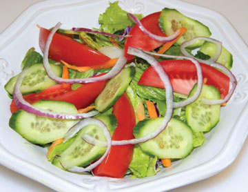 Order Tossed Salad Regular food online from Tharsy Grill store, Baltimore on bringmethat.com