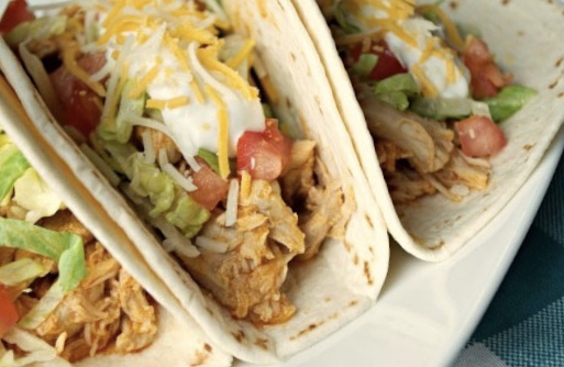 Order Chicken Tacos food online from Los Barriles Mexican Restaurant store, Canutillo on bringmethat.com