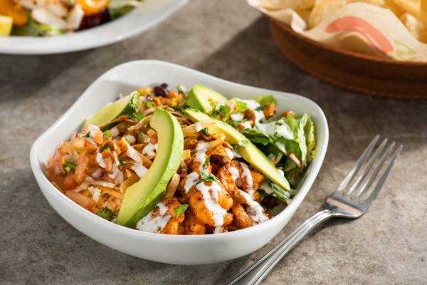 Order Chipotle Shrimp Fresh Mex Bowl food online from Chili Grill & Bar store, Albuquerque on bringmethat.com