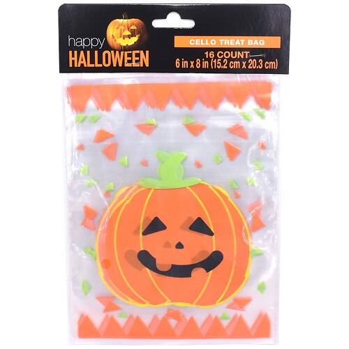 Order Walgreens HALLOWEEN TRICK OR TREAT CLEAR CELLOPHANE BAGS - 16.0 ea food online from Walgreens store, Kansas City on bringmethat.com